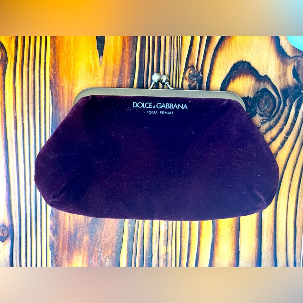Dolce and Gabbana cosmetic/hand bag